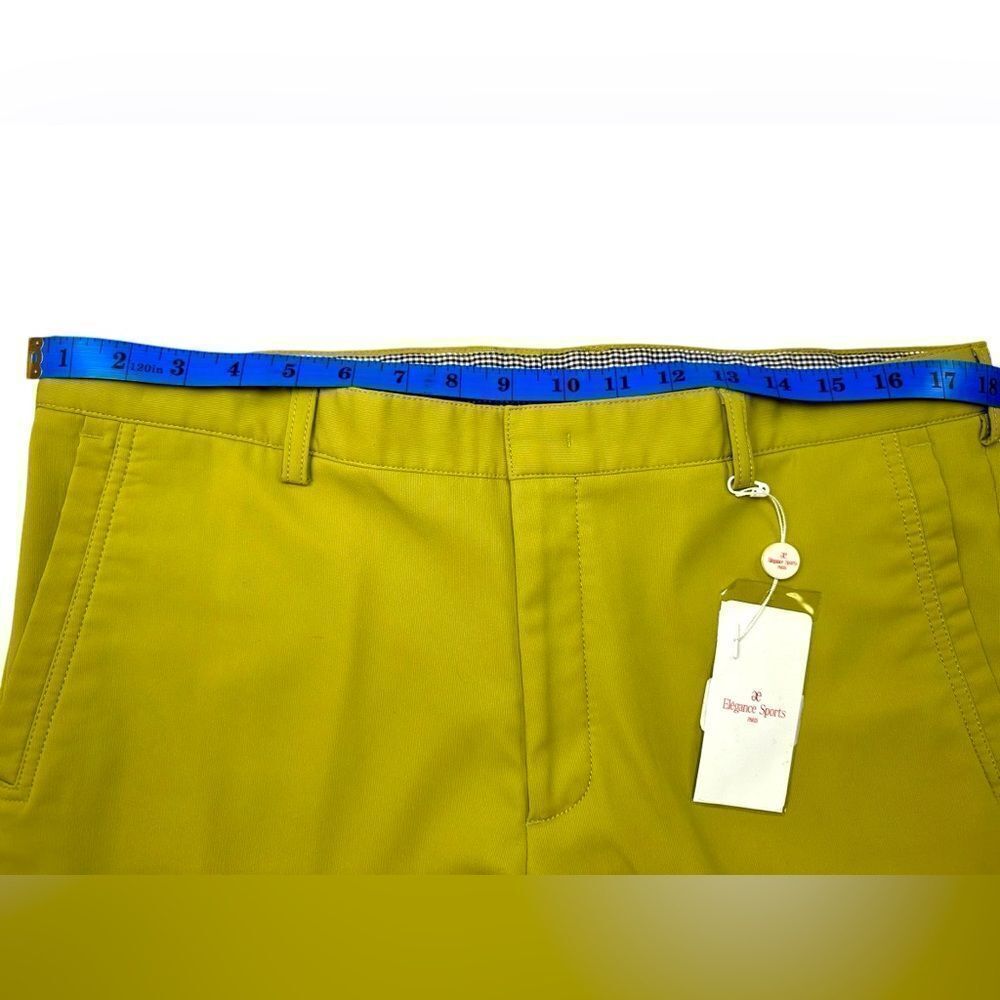 NWT Elegance Sports Paris Green Women’s Slacks Pants Straight Leg Size 14/16 - Picture 3 of 10